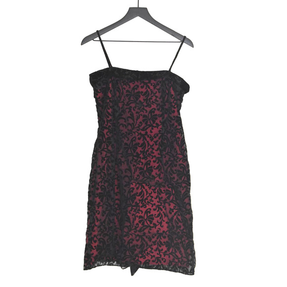 Vintage Sleeveless Holiday Dress with Back Bow Cocktail Mini - Picture 1 of 5